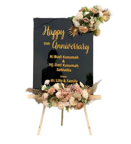 Papan Bunga Akrilik Darussalam